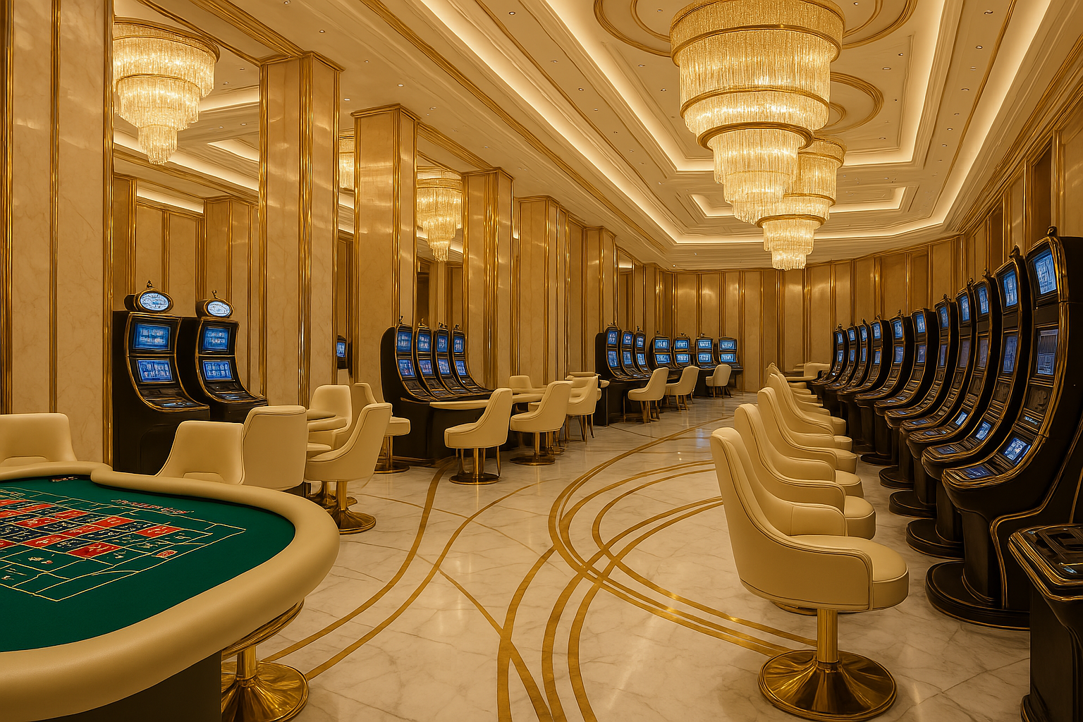 Główna sala casino restaurant