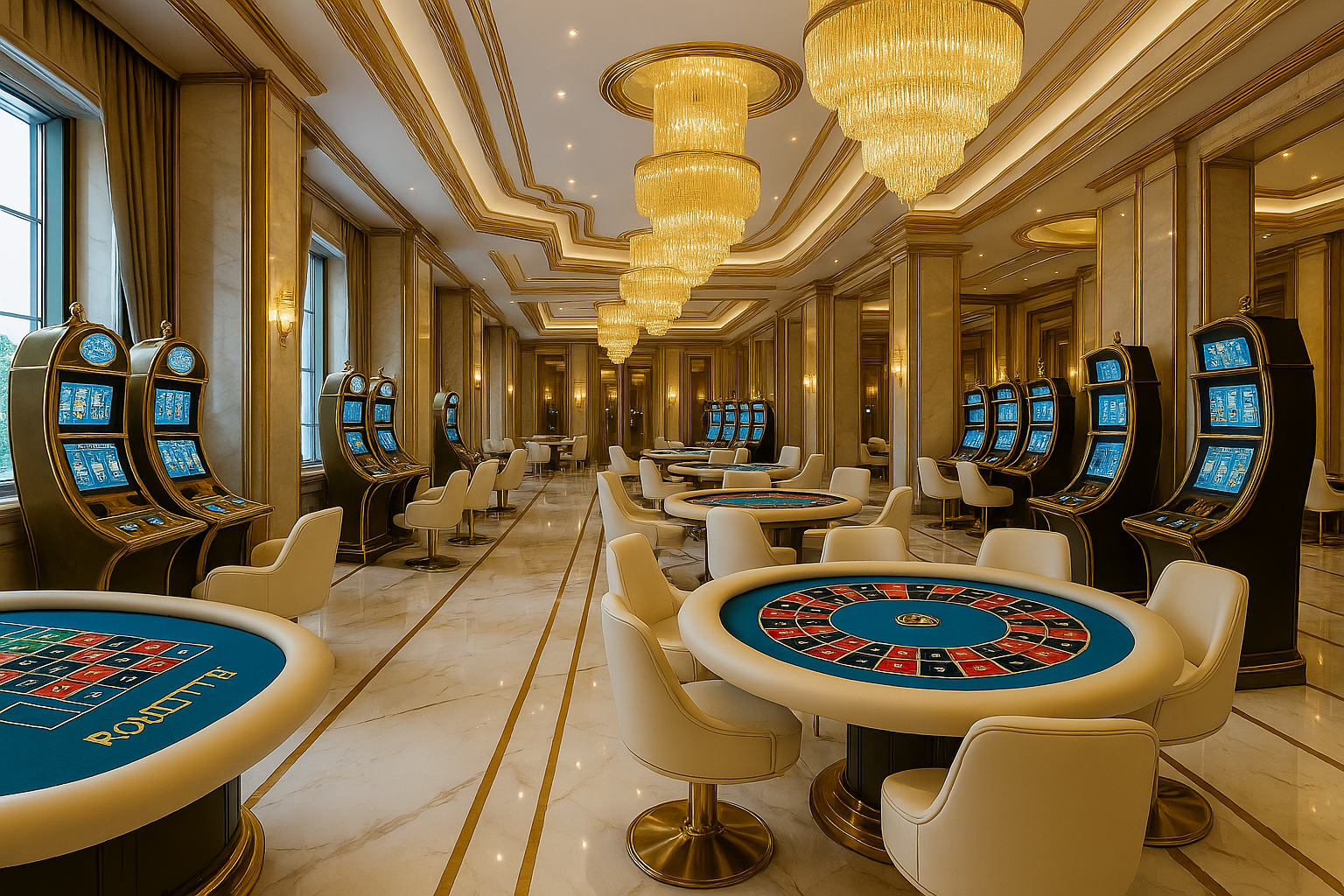 VIP casino lounge